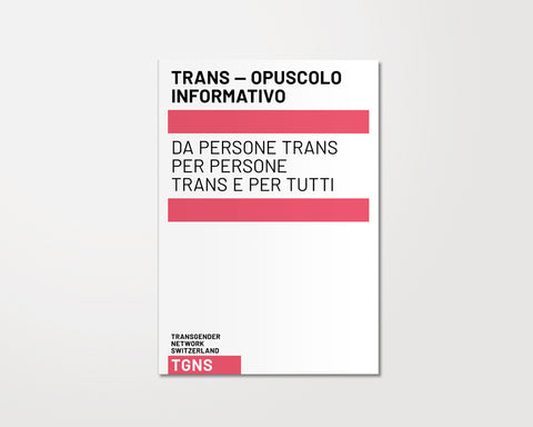 Trans – eine Informationsbroschüre