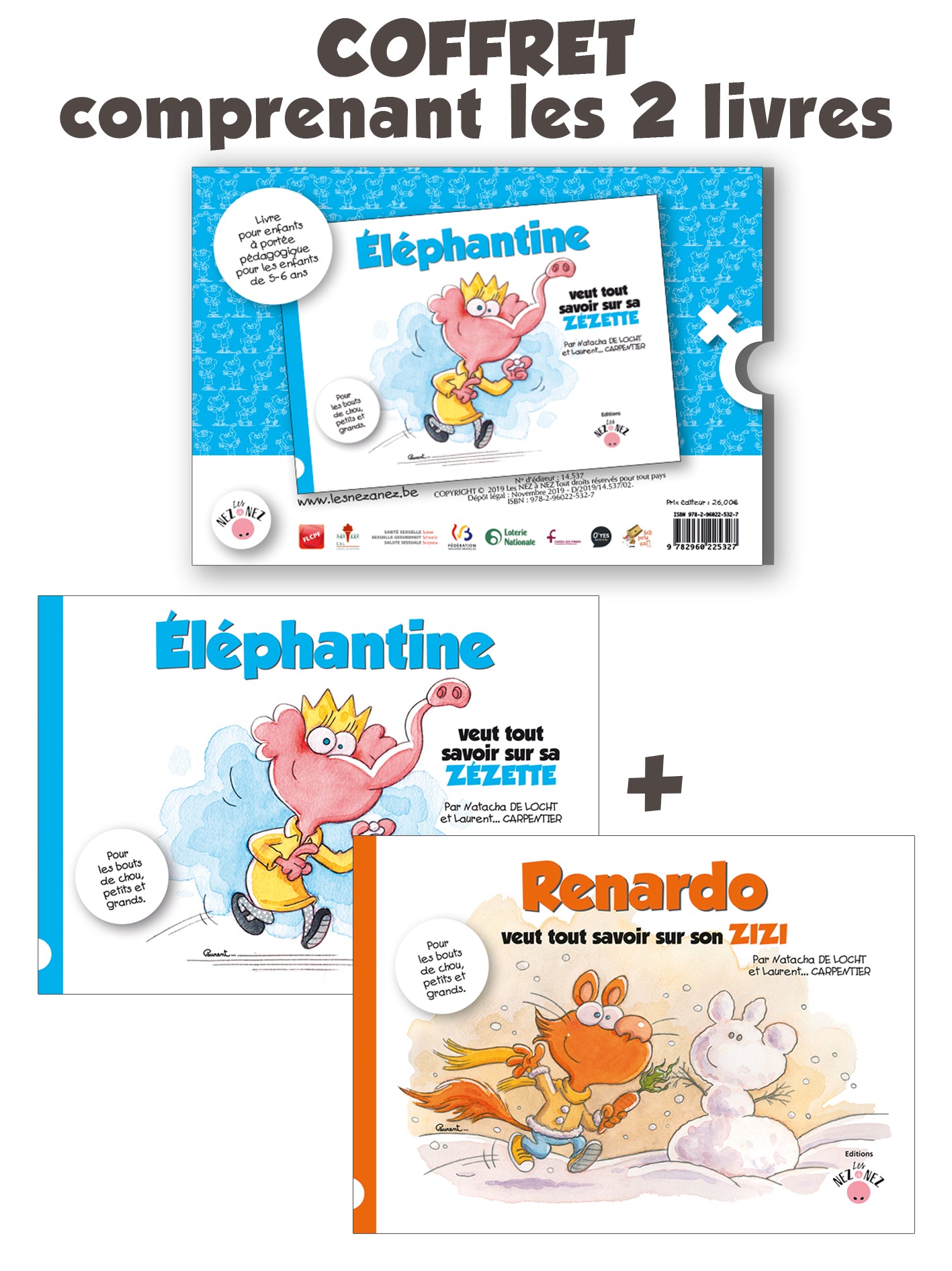 Box "Eléphantine & Renardo"