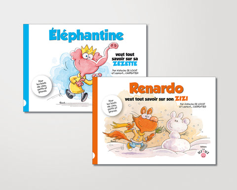 Box "Eléphantine & Renardo"