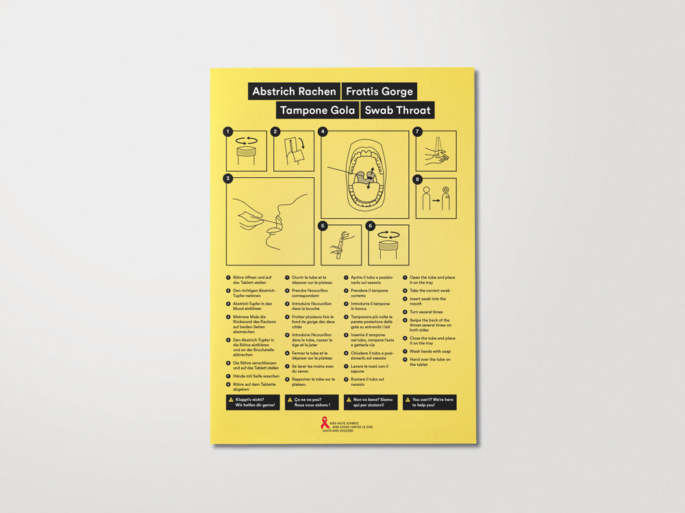 Anleitung zum Abstrich