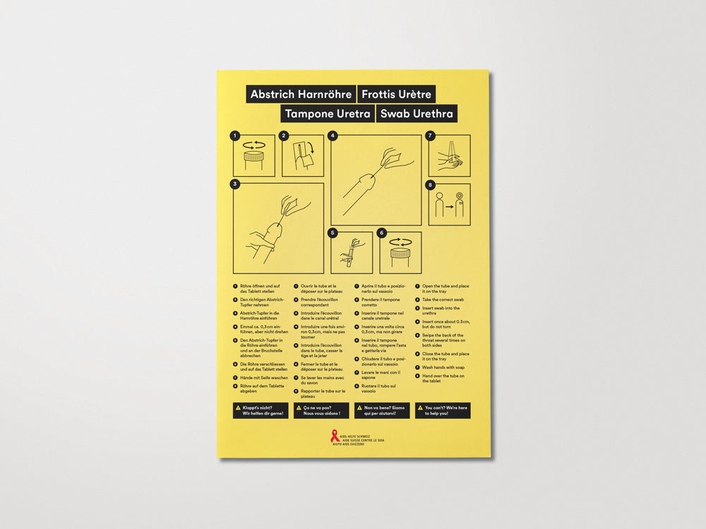 Anleitung zum Abstrich