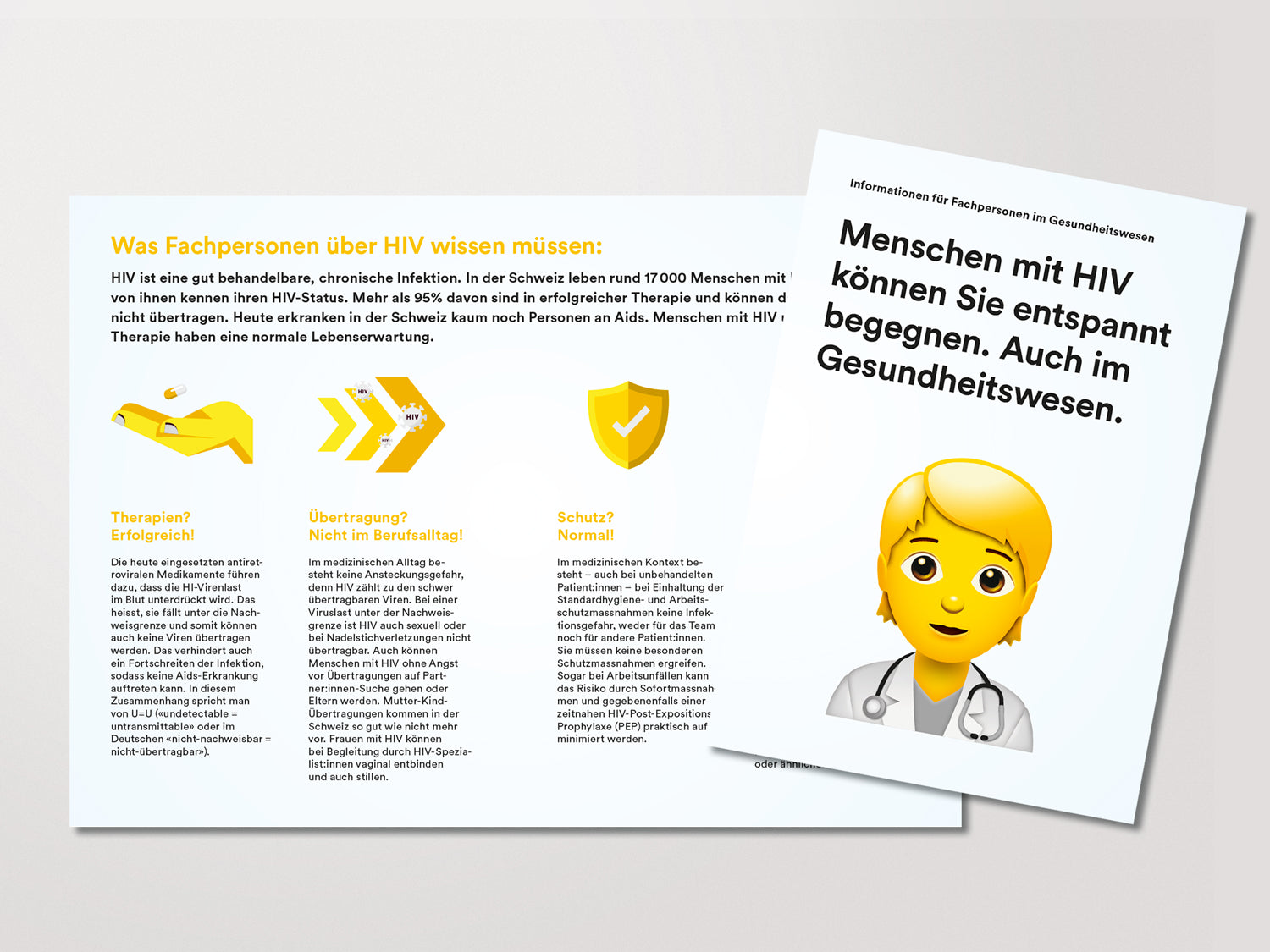 Info sull'HIV per il settore sanitario