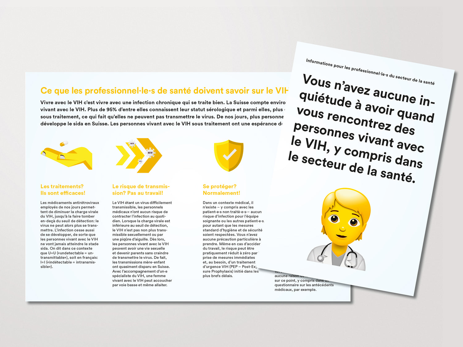 Info sull'HIV per il settore sanitario