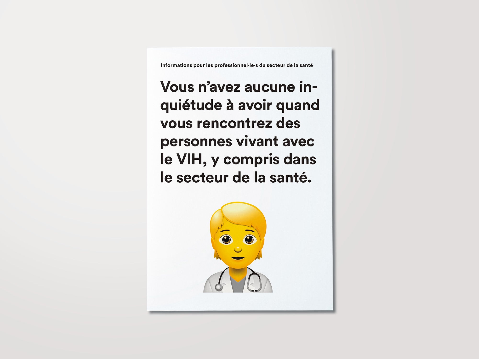 Info sull'HIV per il settore sanitario