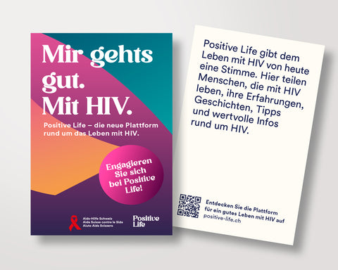 Mini-Flyer Positive Life