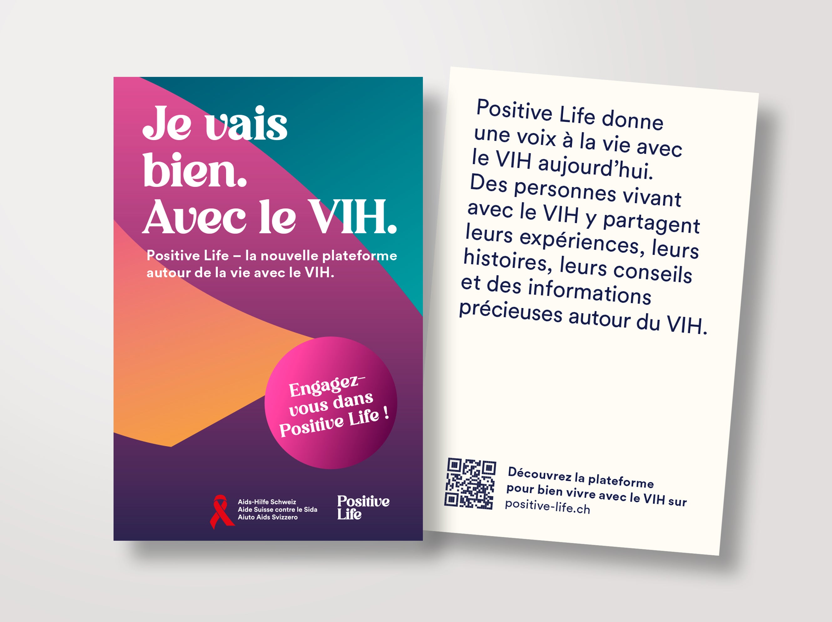 Mini-Flyer Positive Life