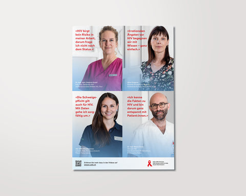 Plakat: Diskriminierungsfreies Gesundheitswesen