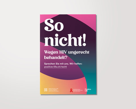 Plakat: So nicht!