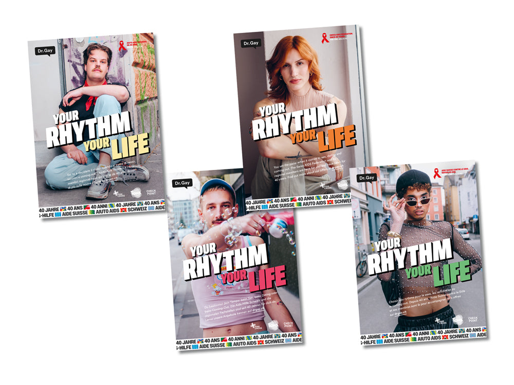 Plakat-Set "Your Rhythm, Your Life"