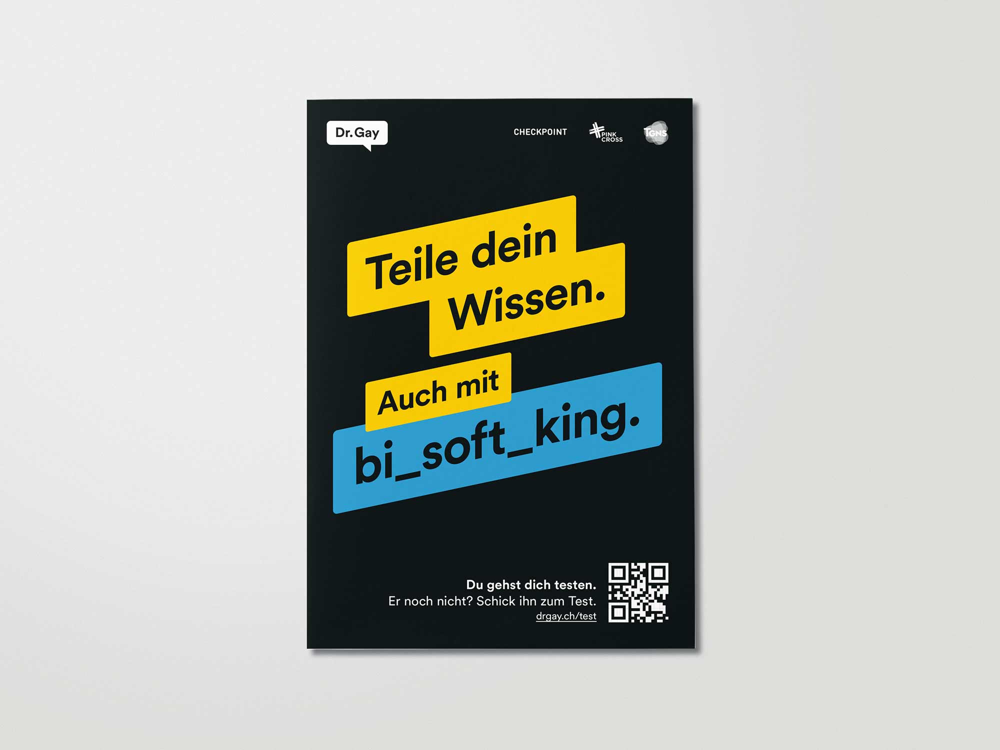 Affiche campagne «Je fais mes dépistages.»