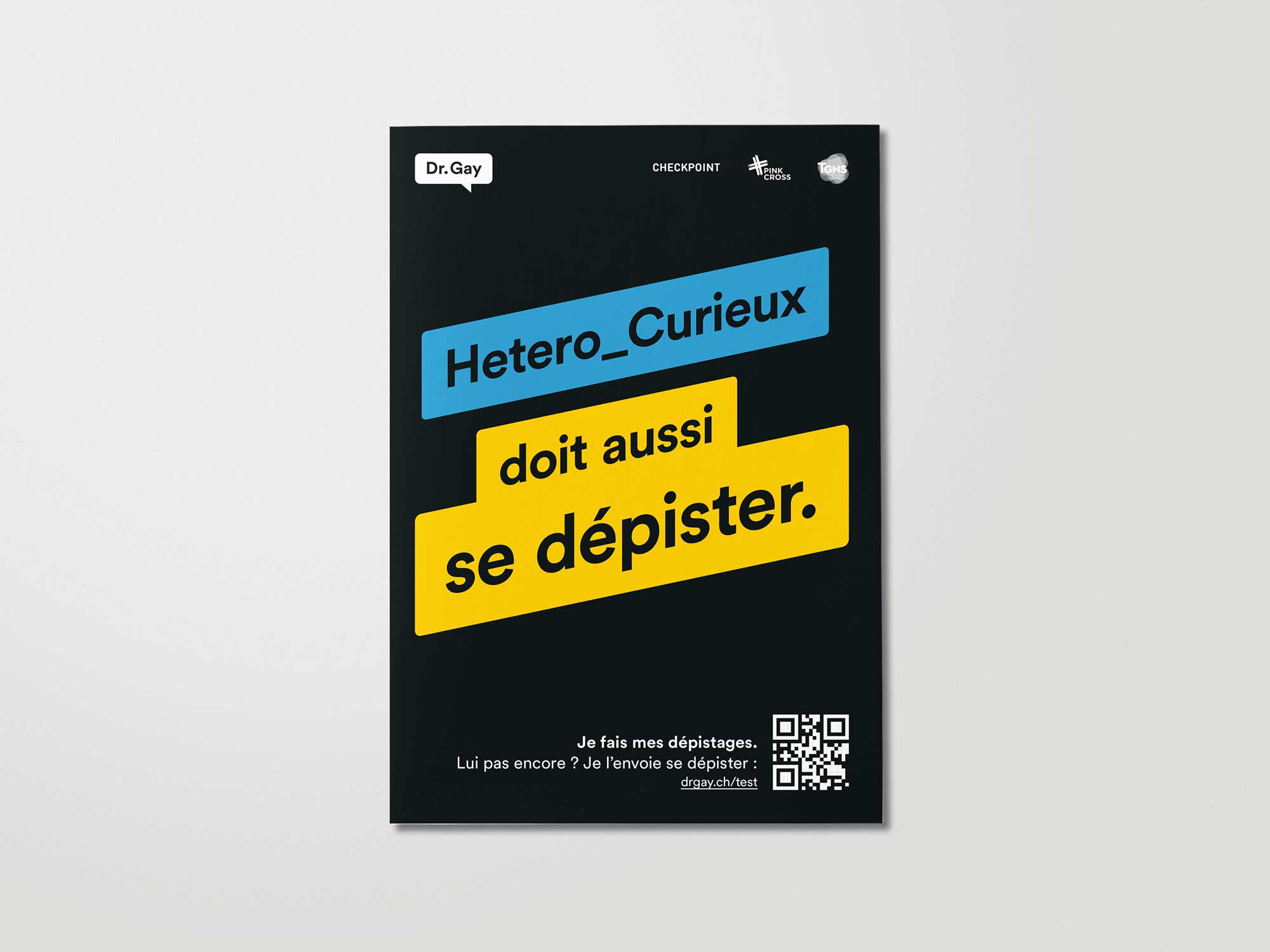 Affiche campagne «Je fais mes dépistages.»