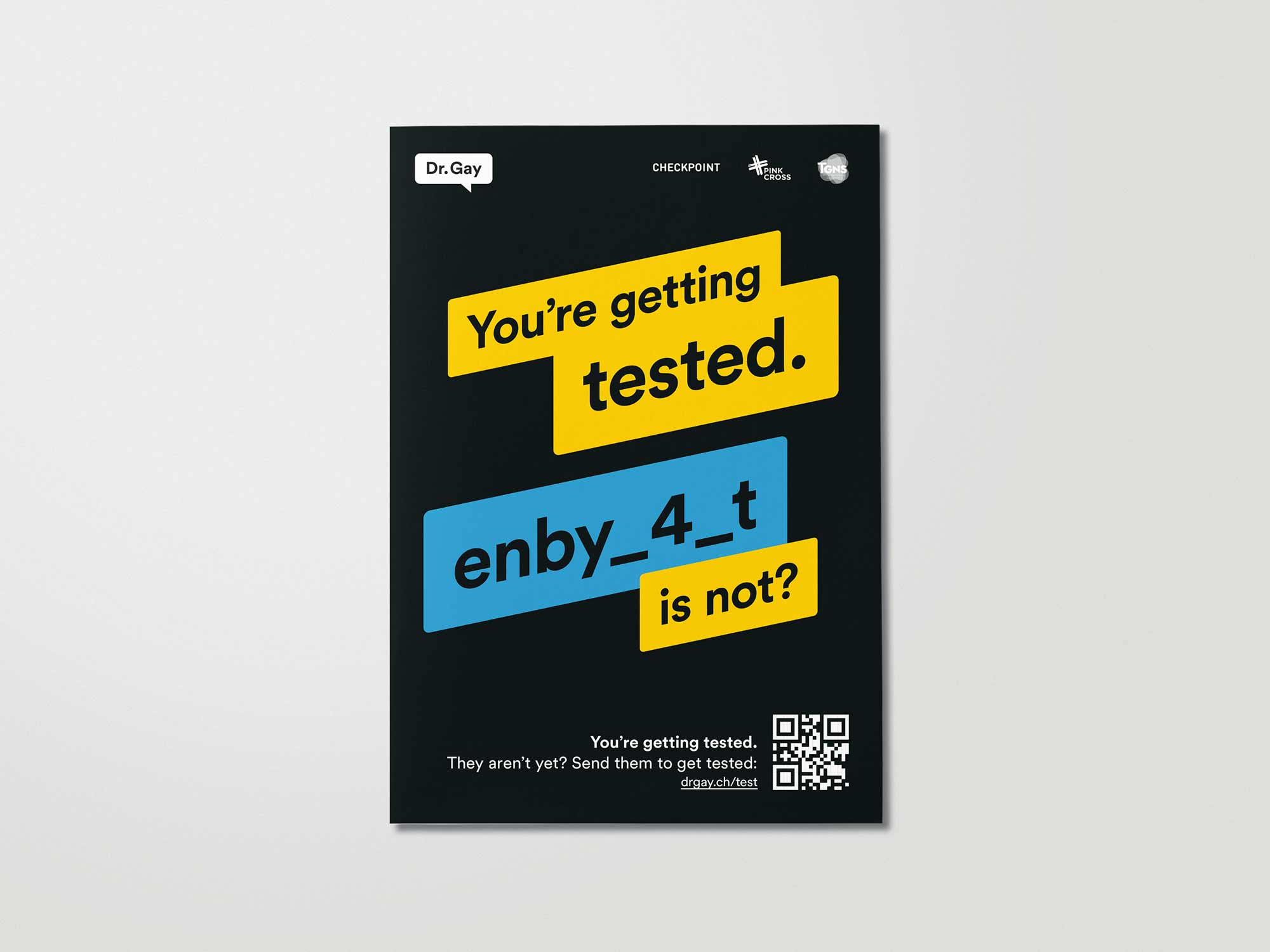 Affiche campagne «Je fais mes dépistages.»