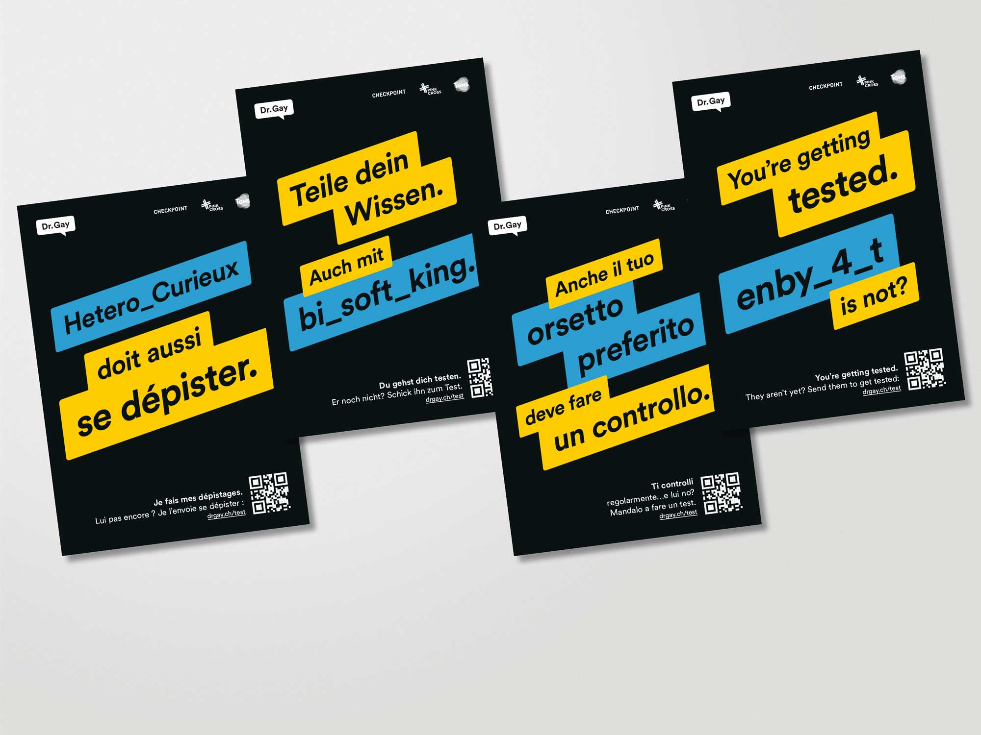 Affiche campagne «Je fais mes dépistages.»